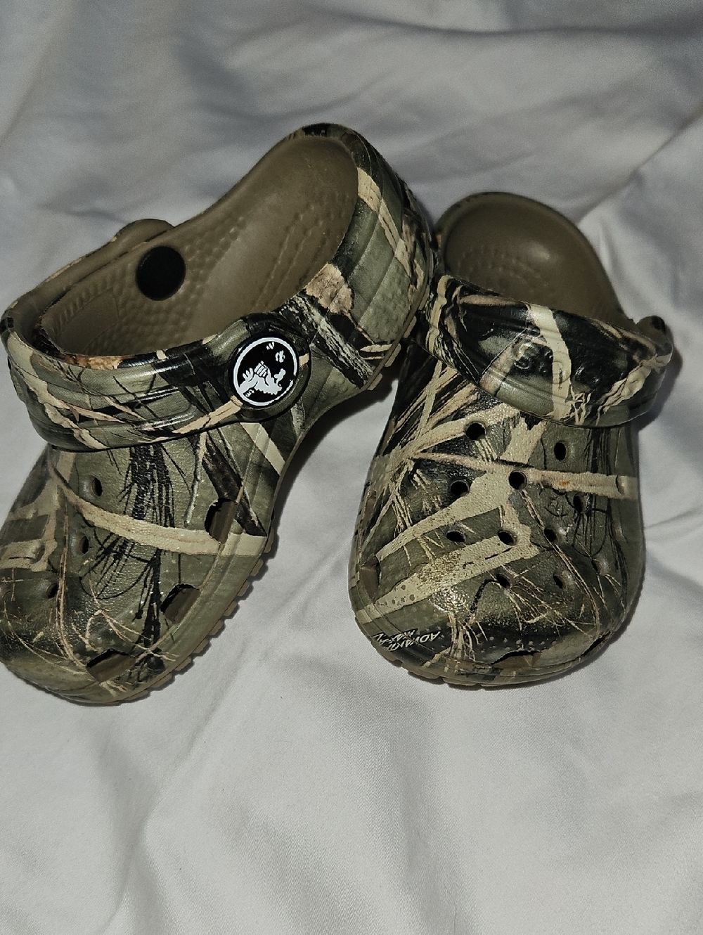 Childrens Camo Crocs